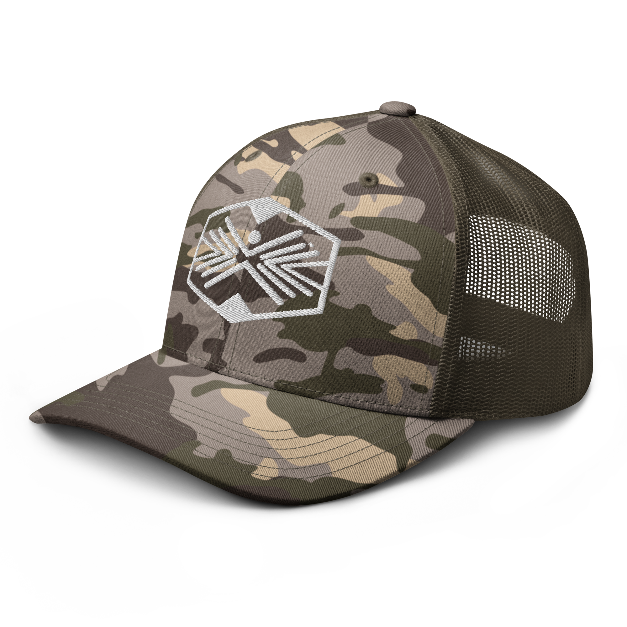 Camouflage Americana Cap - Image 4