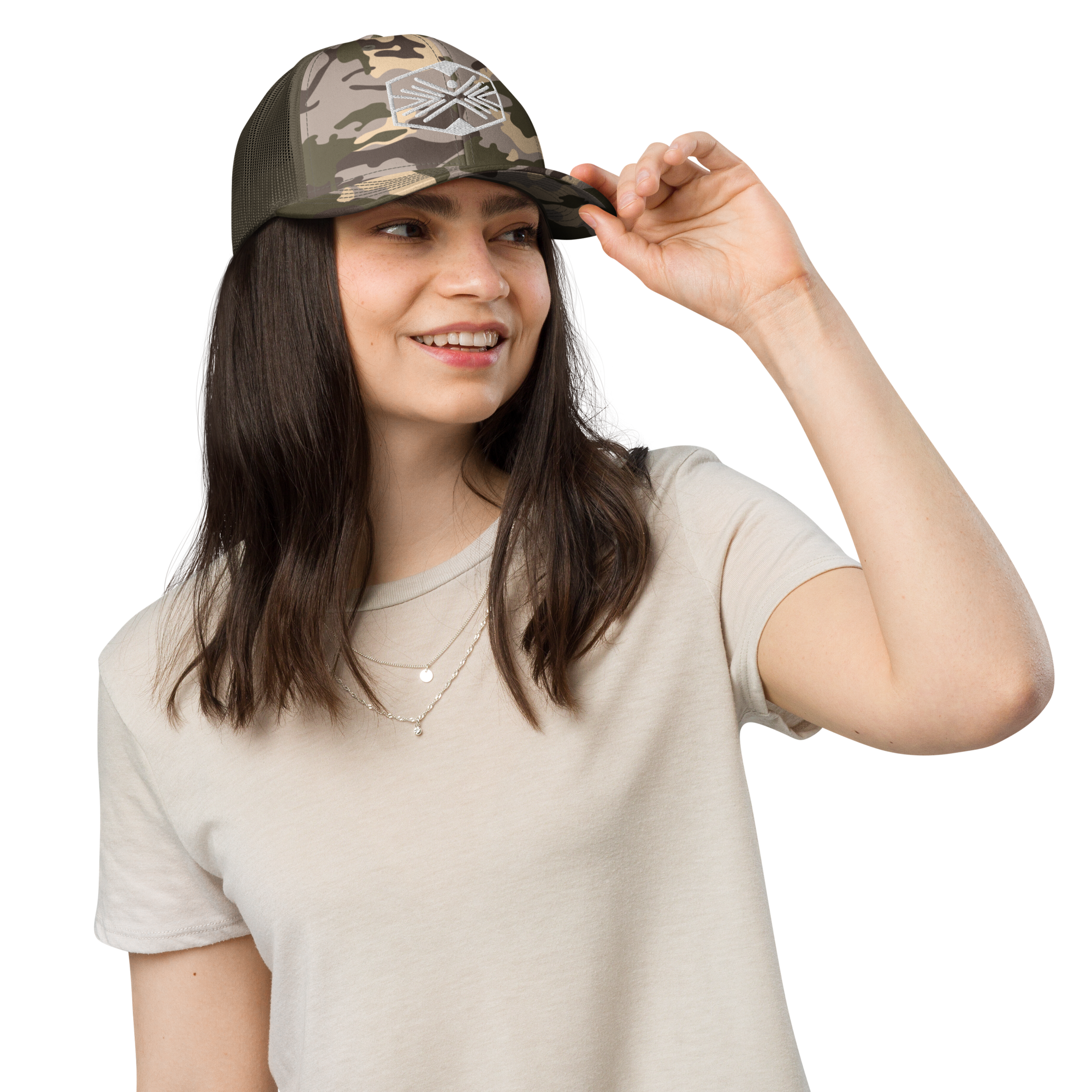 Camouflage Americana Cap - Image 7